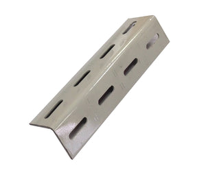 Stormor Handy Angle Steel Metal Slotted Section 3.6m - Zinc / Powdercoated