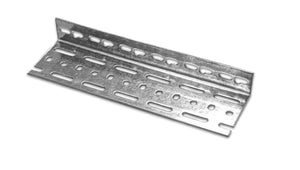 Stormor Handy Angle Steel Metal Slotted Section 3.6m - Zinc / Powdercoated