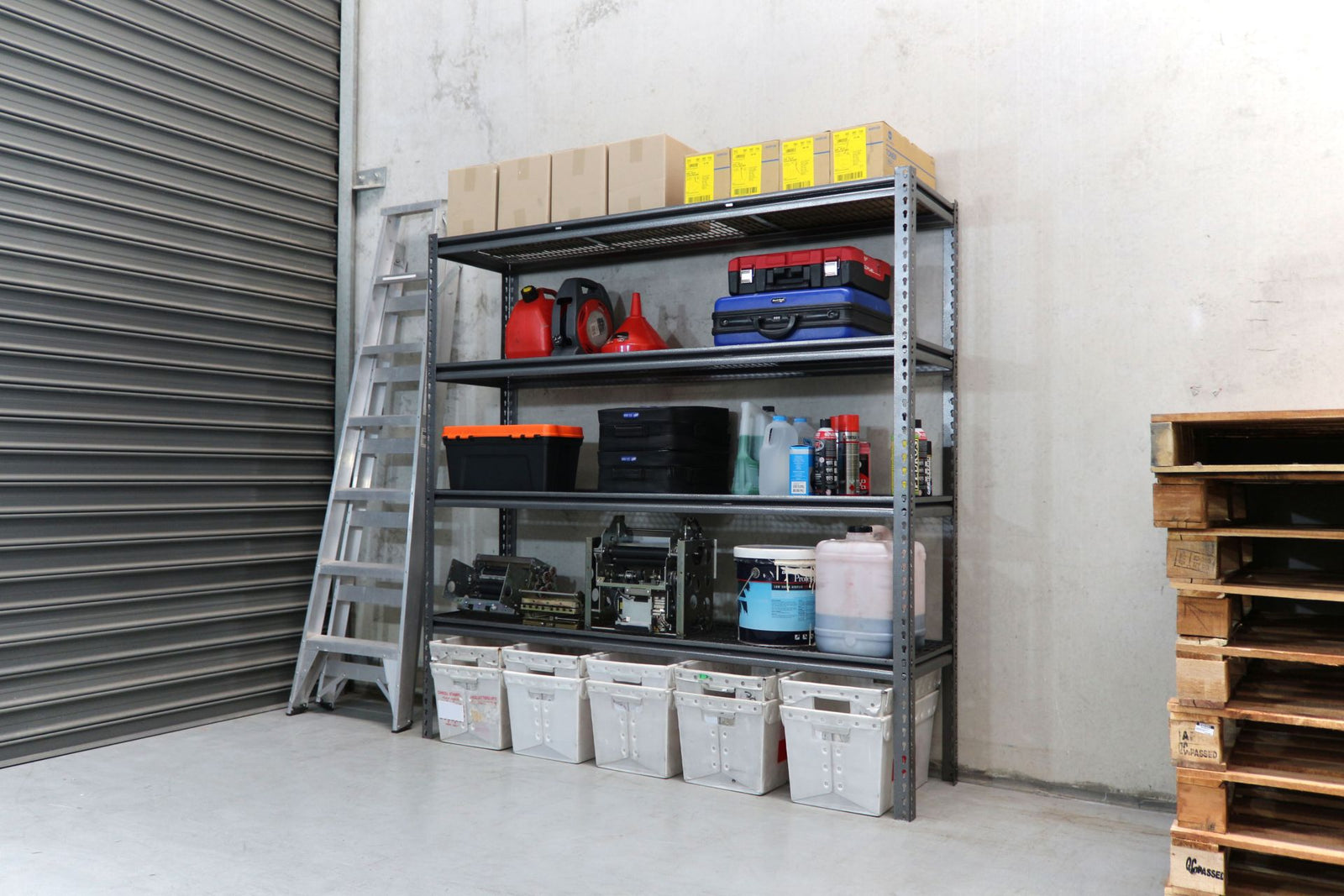 Boltless Rivet Shelving
