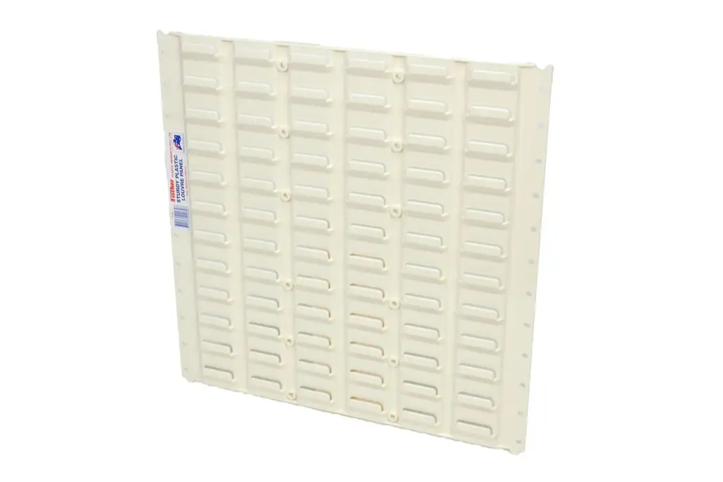 Fischer Plastics Louvre Panel 460L x 460H mm - Cream