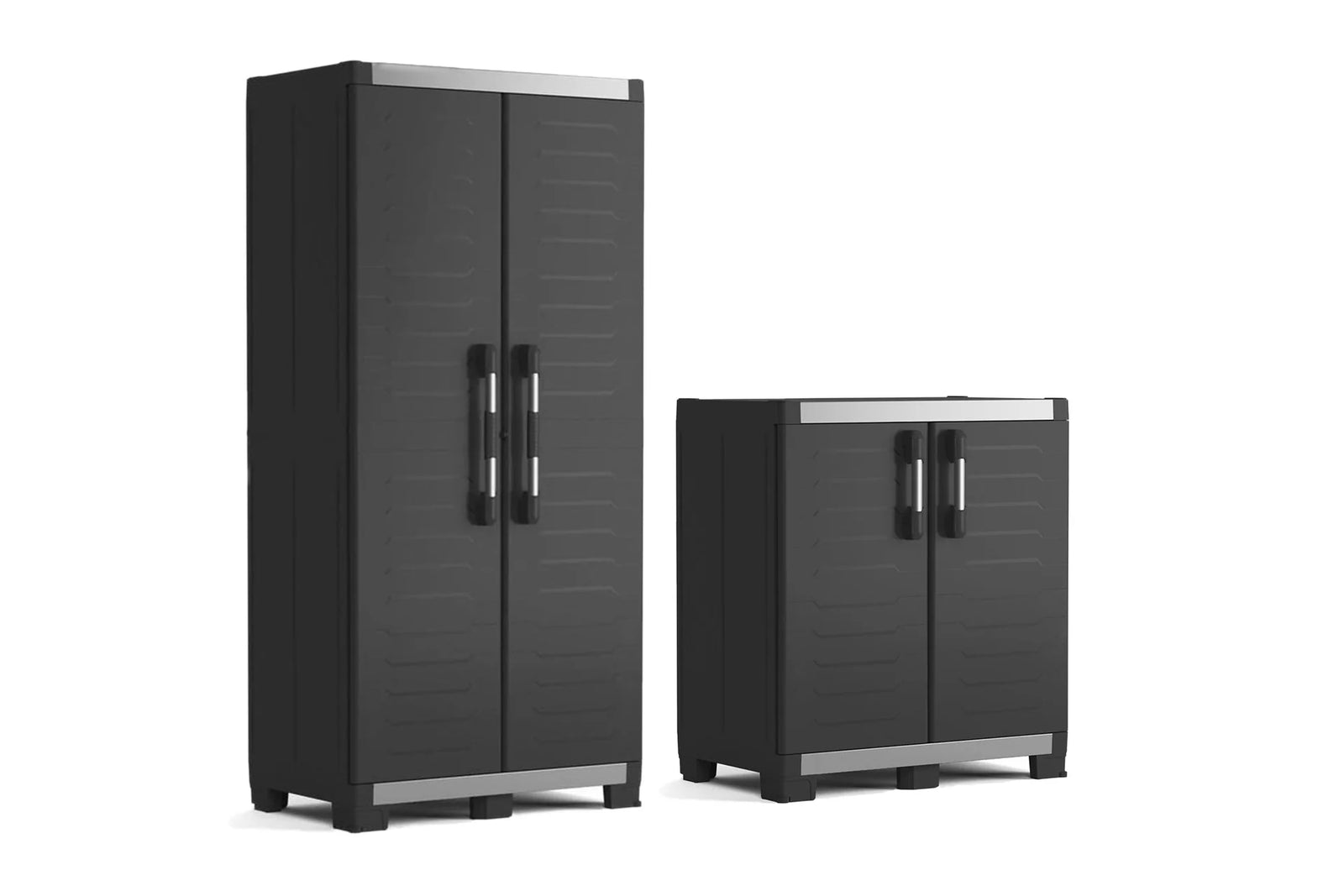 Keter XL Base/XL Tall Storage Cabinet - Bundle
