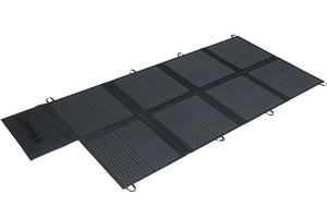 SupplyWorks 200W Premium Foldable Solar Panel Blanket - Black