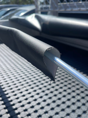 Tonneau Rod Support Bar Replacement Kit with Sheath, Brackets and Pop Rivets