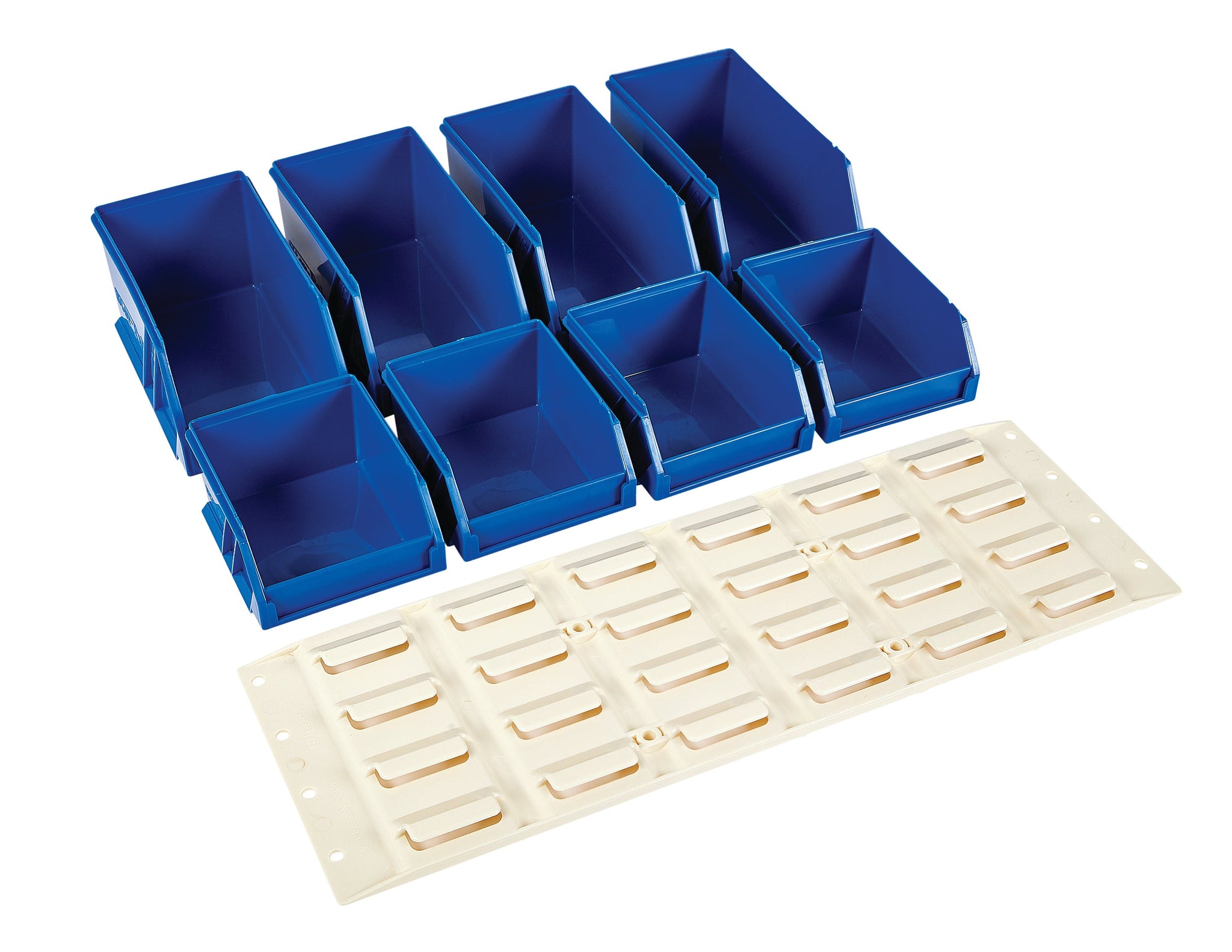 Fischer Plastic Stor-Pak 5 & 10 with Louvre Panel Starter Kit - Blue ...