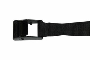 Universal Bistro Tie Down Blind Strap with Buckle 550mm - Black