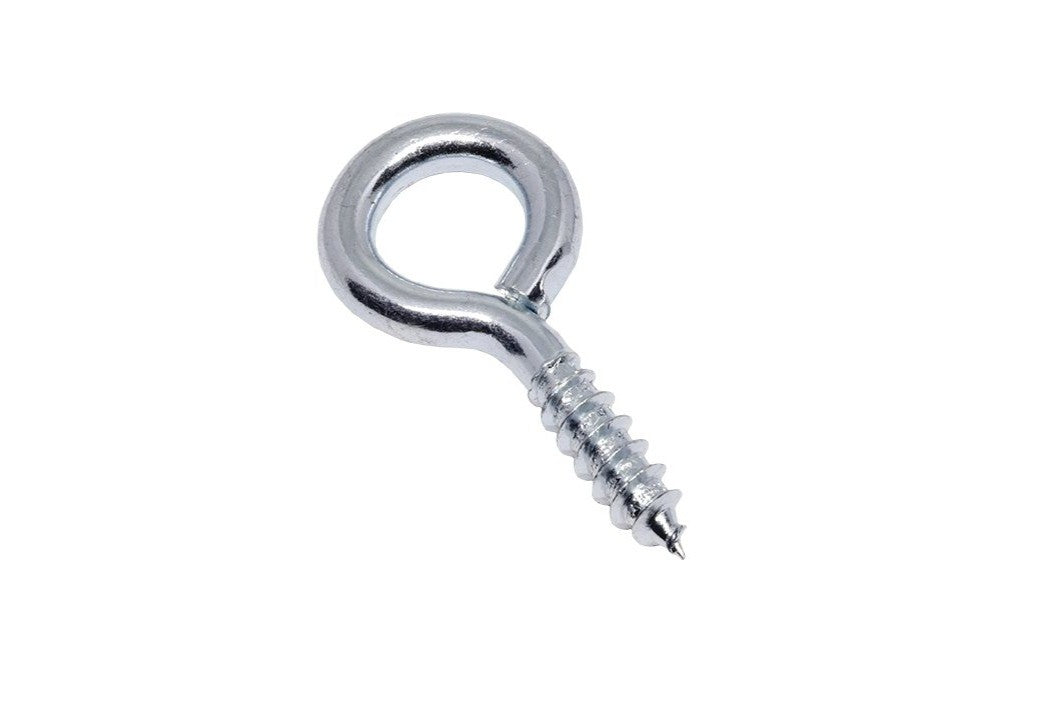 Metal Screw Eye - Zinc Plated Steel