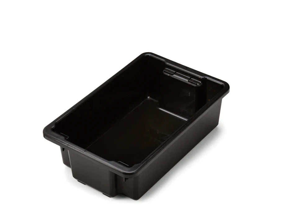 Fischer Plastics Viro-Tub 32 Black Bin Crate and Container 32L