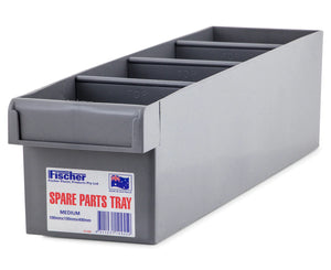 Fischer Plastic Spare Parts Trays Grey - Australian Made