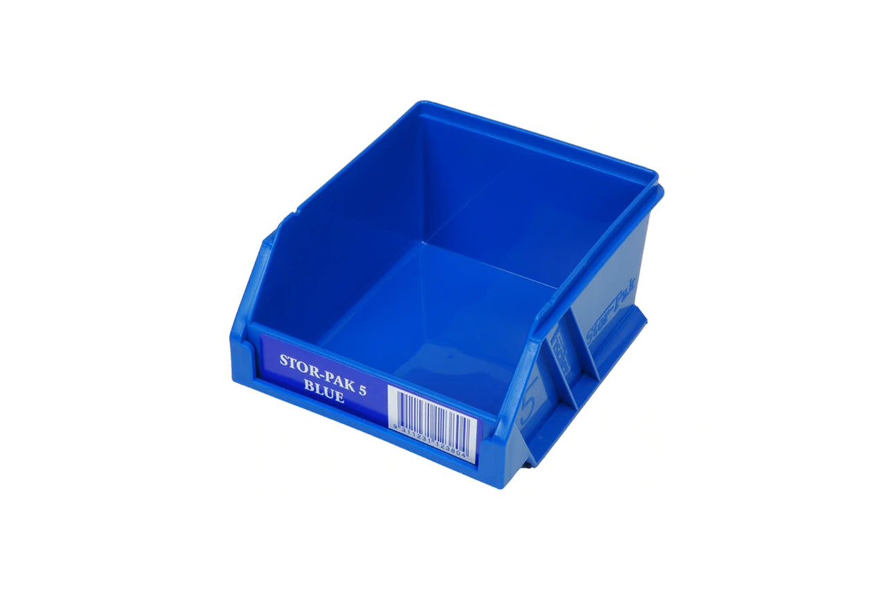 Fischer Plastic Stor-Pak Blue Bins and Containers - Australian Made