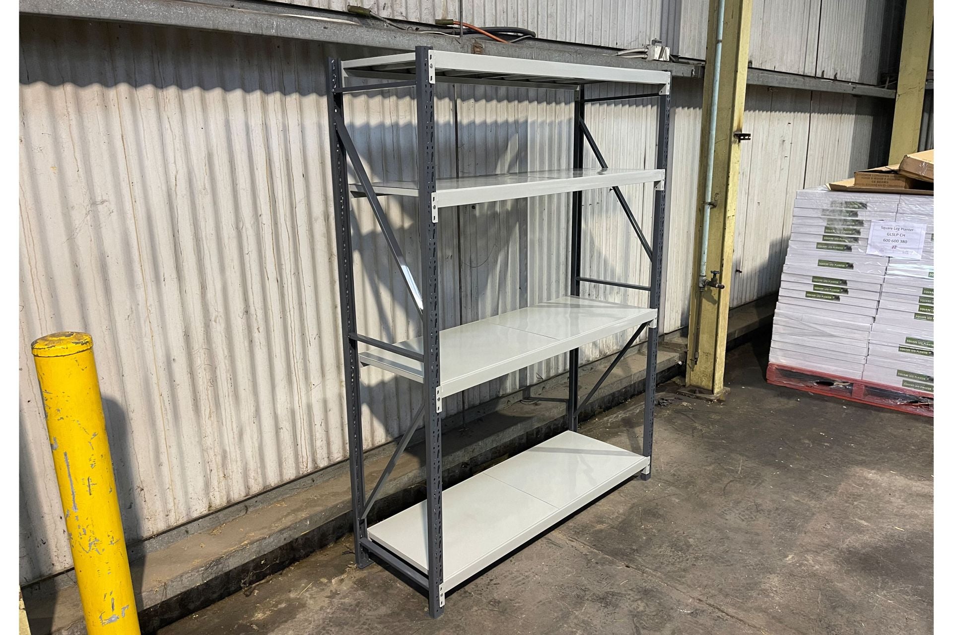 Longspan Garage Shelving Units - Durable Steel Racking System - Stormor ...