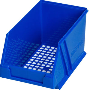 Fischer Plastic Stor-Pak Blue Bins and Containers with Mesh Base - Australian Made